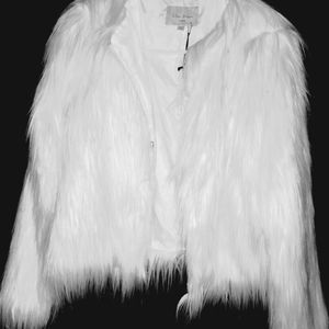 Faux fur jacket